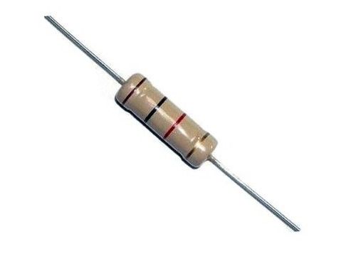 Il film miniatura del carbonio di CFR ha riparato la resistenza 0.5W 1WS 330R 5% 350V 9032 3.2x9mm cachi al piombo assiali