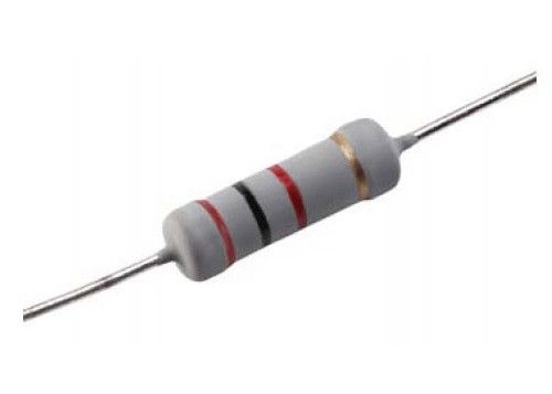Gray ininfiammabile miniaturizzato di ohm 2485 della resistenza di film dell'ossido del metallo di MOF 470R 5W 700V 470