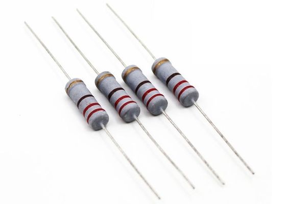 Gray ininfiammabile miniaturizzato di ohm 2485 della resistenza di film dell'ossido del metallo di MOF 470R 5W 700V 470