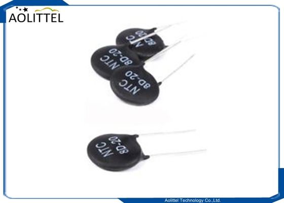 Limitatore corrente di afflusso dei termistori 8D-20 8D20 8ohms 6Amp 20mm di potere NTC di protezione di circuito MF72