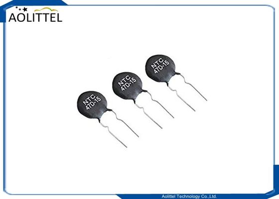 Afflusso corrente termico 3A della resistenza 47Ohm 15mm della resistenza NTC 47D-15 47D15 del termistore del disco NTC limitato
