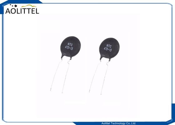 Afflusso corrente termico 3A della resistenza 47Ohm 15mm della resistenza NTC 47D-15 47D15 del termistore del disco NTC limitato