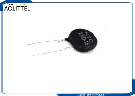 Passo negativo 7.5mm di coefficiente di temperatura 7A di ohm 15mm del termistore 2.5D-15 2,5 del disco NTC