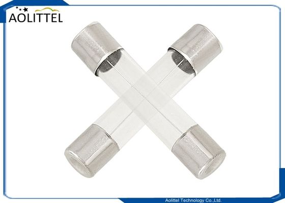 fusibile velocemente agente 6.250MFC1500A della metropolitana di vetro di CA 250V 125V delle valvole a cartuccia di 3AB 3AG 6.35x32mm 5A