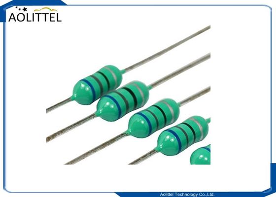 bobina senza fili del caricatore di 0.22uH 400mA 0.4Ohm 25.2MHZ, codice di colore fisso assiale dell'induttore della bobina d'arresto rivestita a resina epossidica 2.8x4.8mm