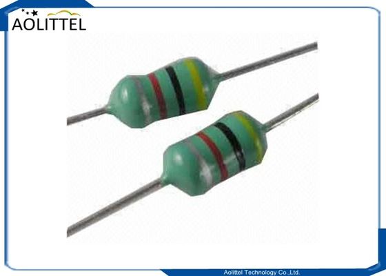 bobina senza fili del caricatore di 0.22uH 400mA 0.4Ohm 25.2MHZ, codice di colore fisso assiale dell'induttore della bobina d'arresto rivestita a resina epossidica 2.8x4.8mm